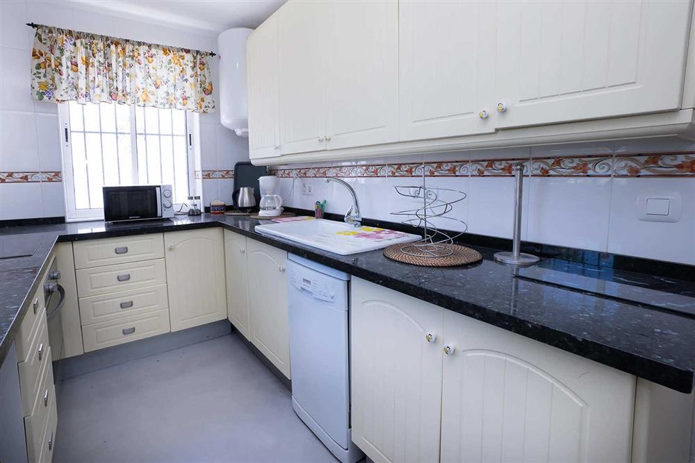 Kitchen at Villa Casa Linda, Nerja, Andalucia