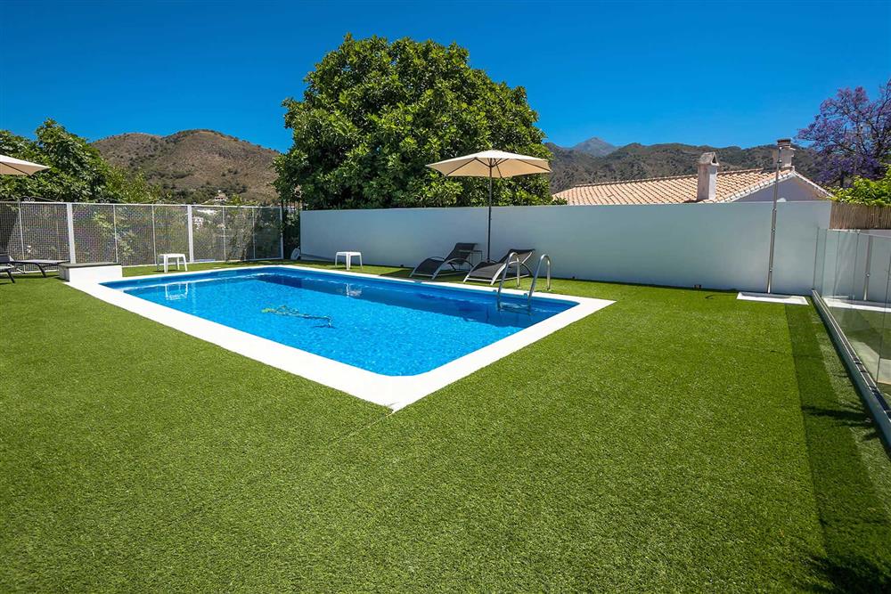 Pool at Villa Casa Linda, Nerja, Andalucia