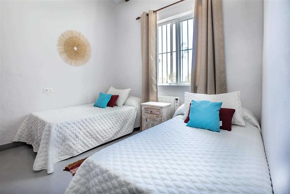 Twin bedroom at Villa Casa Linda, Nerja, Andalucia