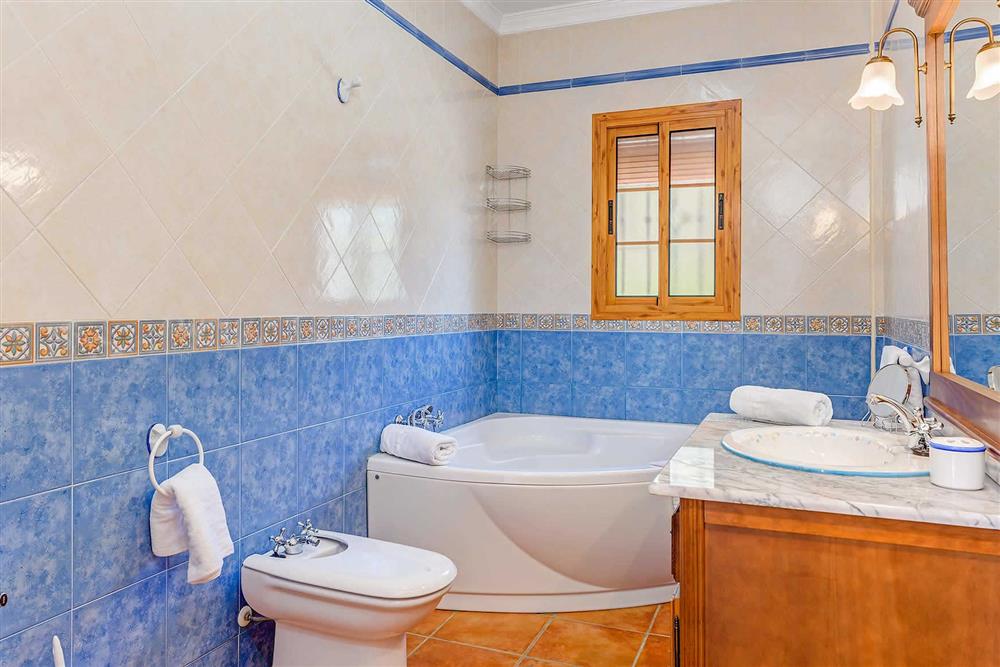 Bathroom at Villa Casa Maria, Frigiliana, Andalucia