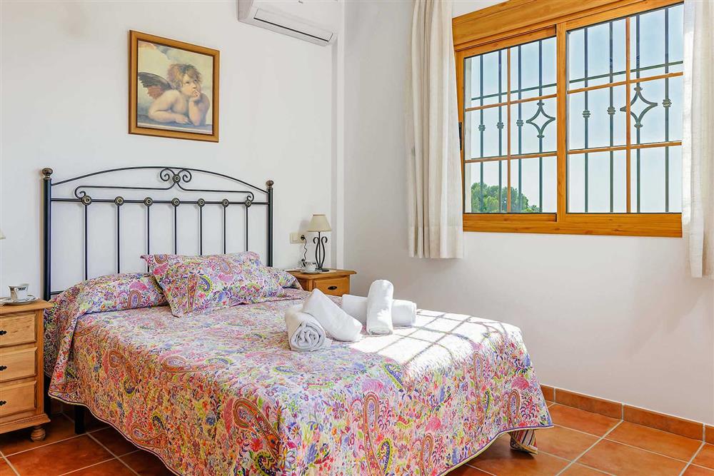 Double bedroom at Villa Casa Maria, Frigiliana, Andalucia
