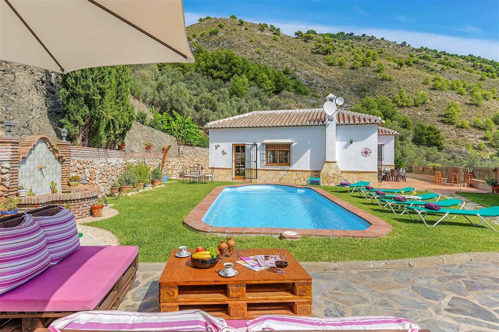 Villa exterior, villa with pool, pool at Villa Casa Maria, Frigiliana, Andalucia