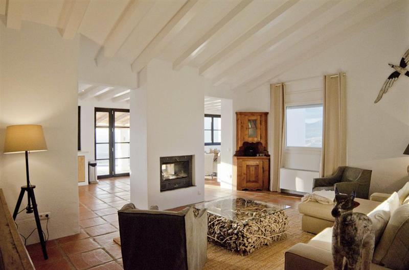 Living room at Villa Chepita, Andalucia, Spain