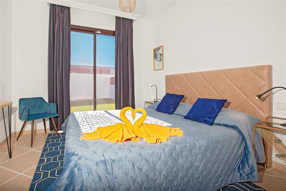 Double bedroom at Villa Cindy, Playa Blanca, Lanzarote