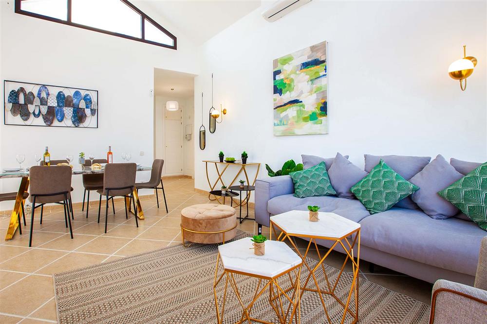 Lounge, dining room at Villa Cindy, Playa Blanca, Lanzarote