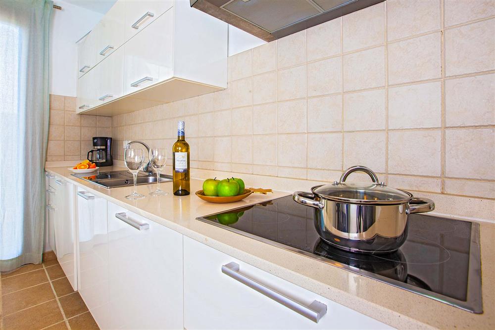 The kitchen at Villa Cindy, Playa Blanca, Lanzarote
