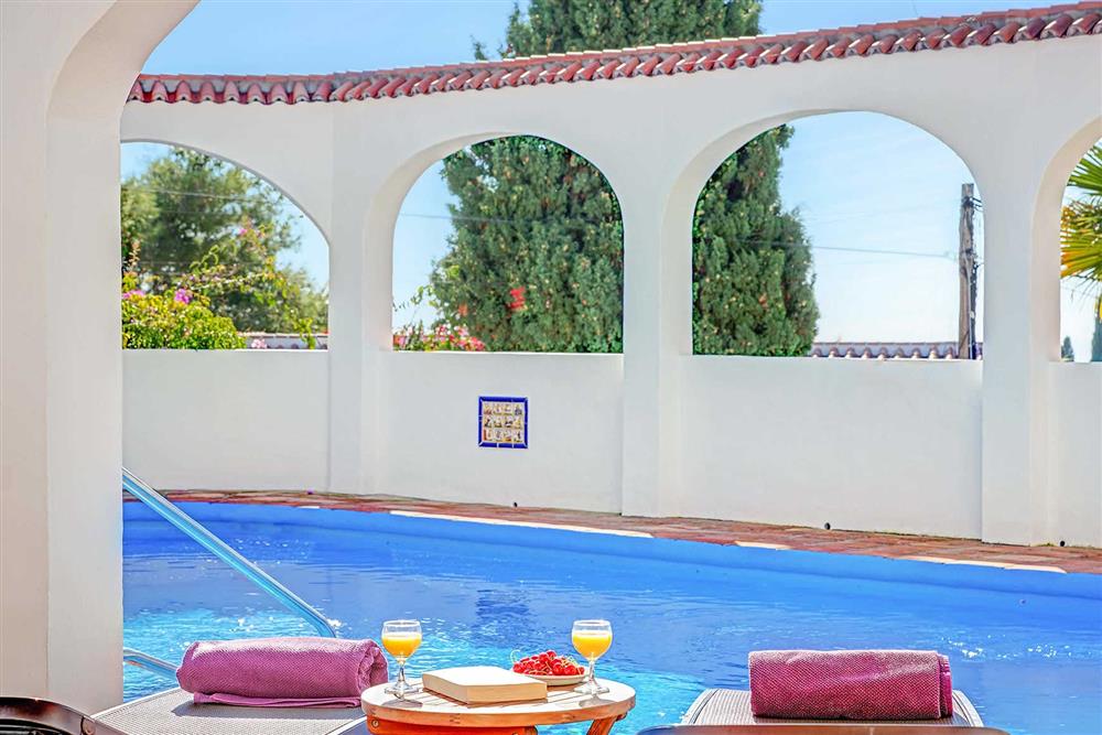 Pool at Villa Cipreses, Frigiliana, Andalucia