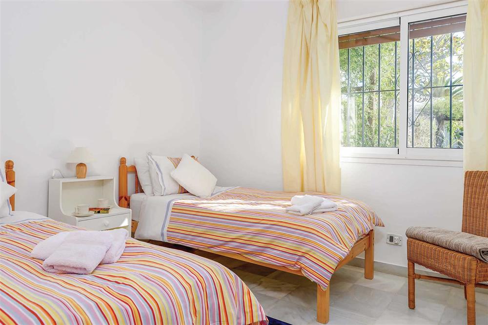 Twin bedroom (photo 2) at Villa Cipreses, Frigiliana, Andalucia