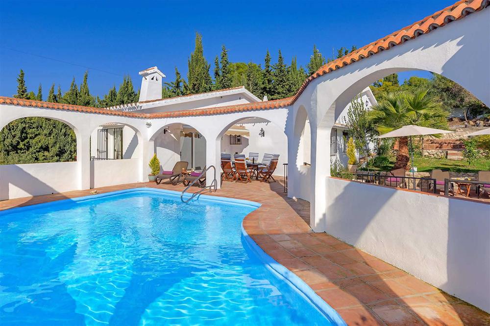 Villa with pool at Villa Cipreses, Frigiliana, Andalucia