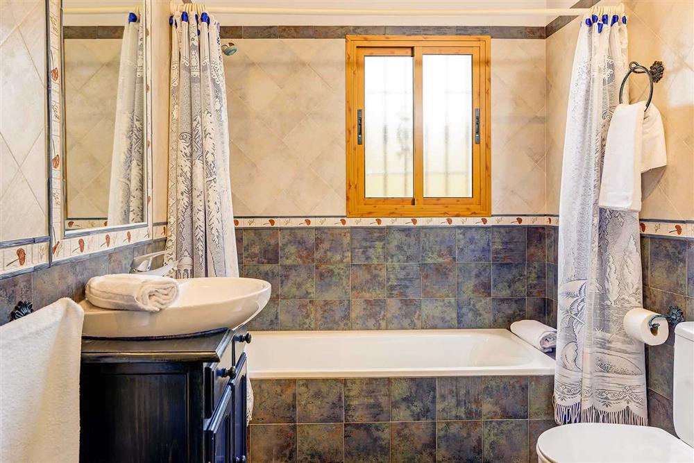 Bathroom at Villa Cortijo Herrero, Frigiliana, Andalucia