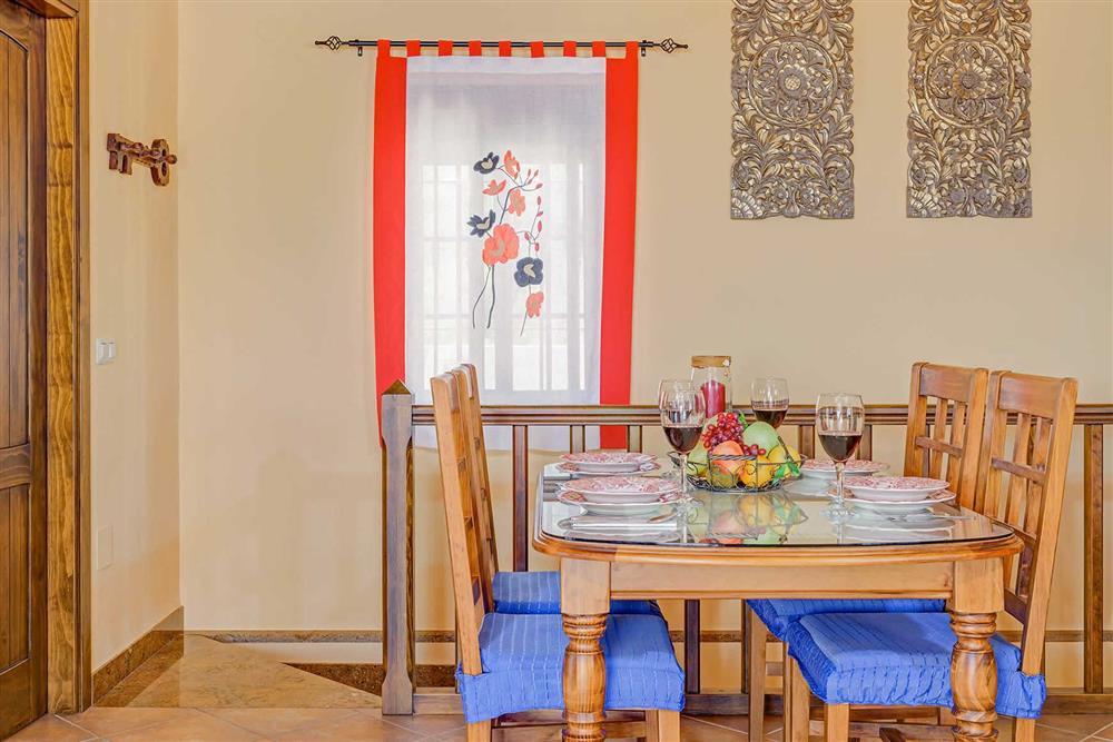 Dining room at Villa Cortijo Herrero, Frigiliana, Andalucia