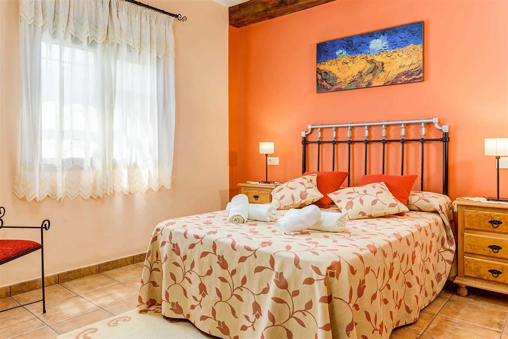 Double bedroom at Villa Cortijo Herrero, Frigiliana, Andalucia