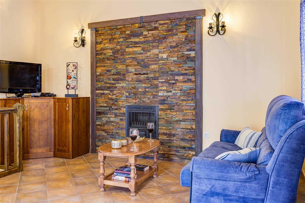 Lounge at Villa Cortijo Herrero, Frigiliana, Andalucia
