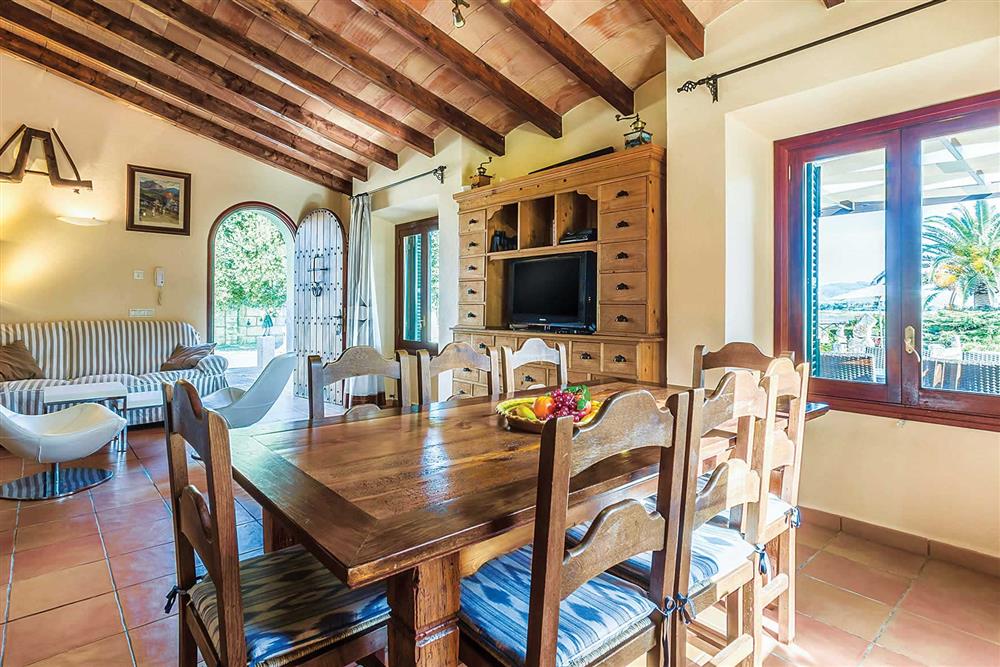 Dining room at Villa Cosme, Pollensa, Mallorca, Spain