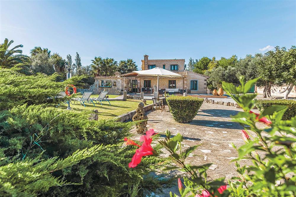 Villa exterior at Villa Cosme, Pollensa, Mallorca, Spain