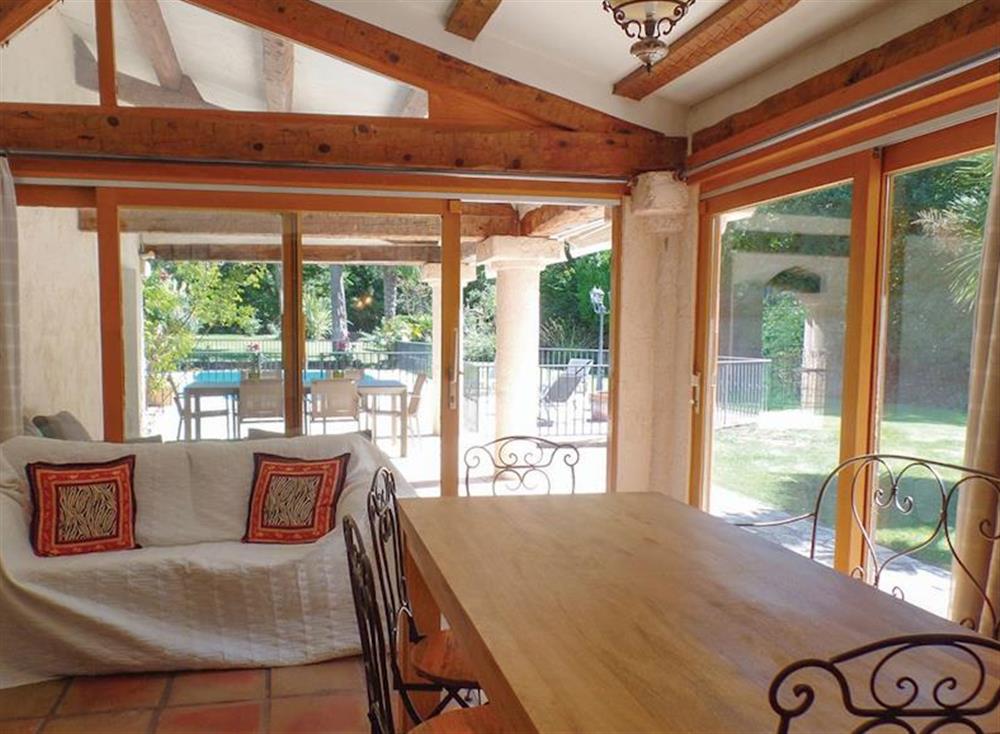 Living area (photo 4) at Villa de Jardin in Callian, Côte-d’Azur, France