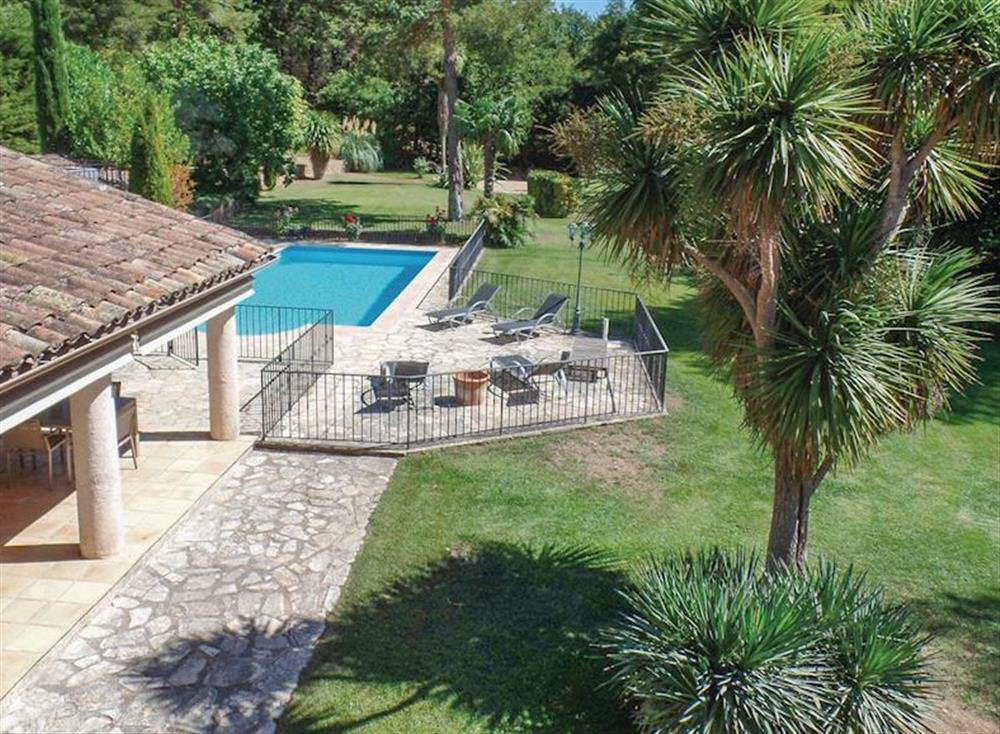 View at Villa de Jardin in Callian, Côte-d’Azur, France