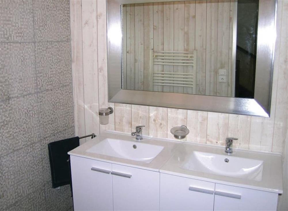 Bathroom at Villa des Demoiselles in La Forêt Fouesnant, Finistère , France