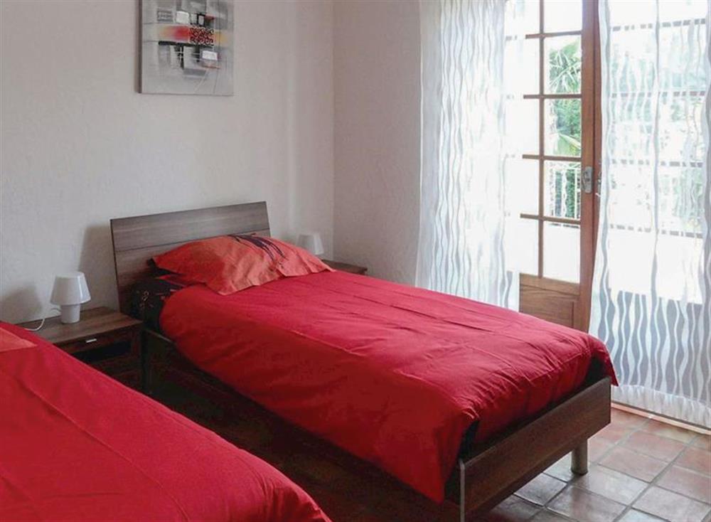 Twin bedroom (photo 2) at Villa des Palmiers in Le Tignet, Côte-d’Azur, France
