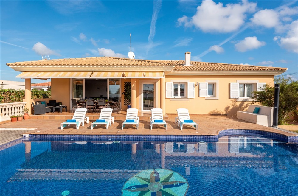 Villa Dori at Villa Dori in Punta Prima, Menorca