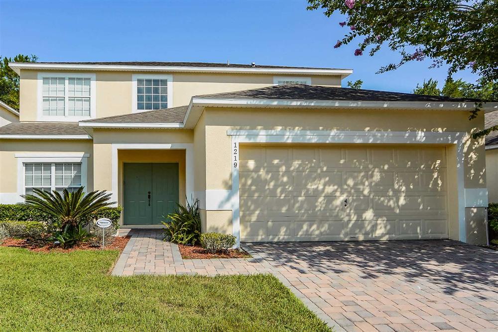 Pool, villa exterior, villa with pool at Villa Eagle, Disney Area and Kissimmee, Orlando - Florida