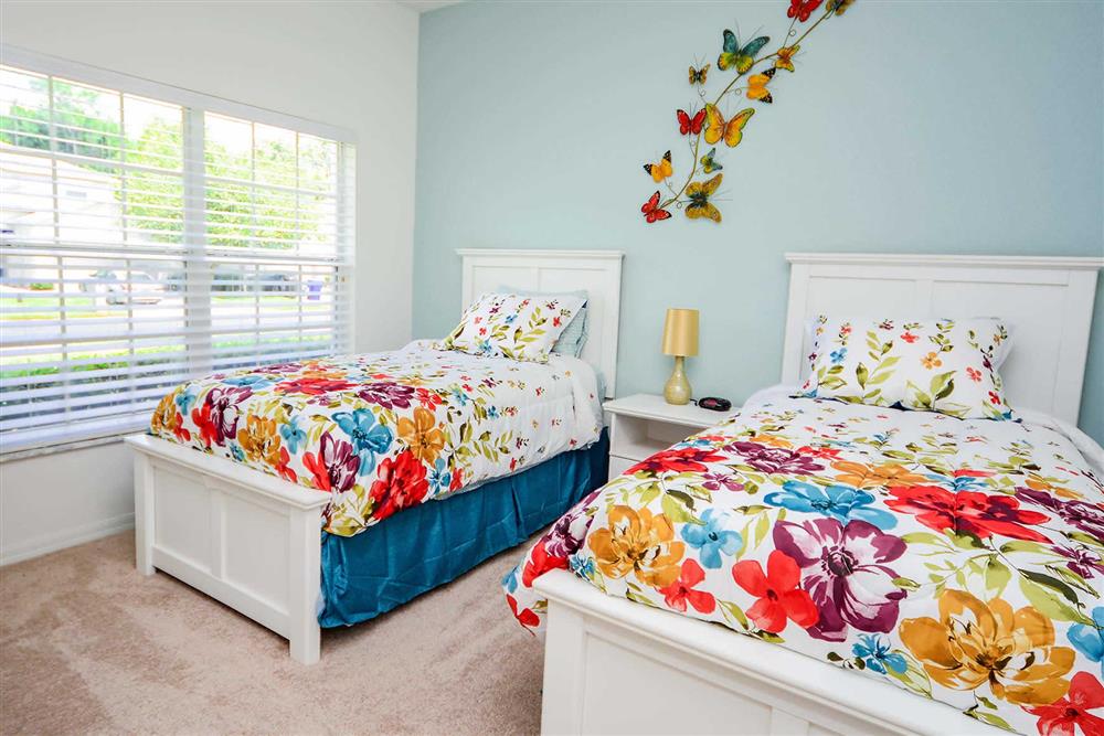 Twin bedroom (photo 2) at Villa Eagle, Disney Area and Kissimmee, Orlando - Florida