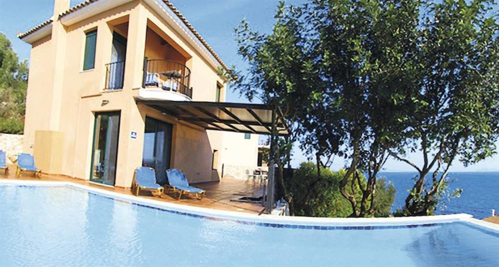 Swimming pool at Villa Electra, Skala, Kefalonia