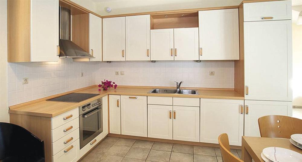 The kitchen at Villa Electra, Skala, Kefalonia