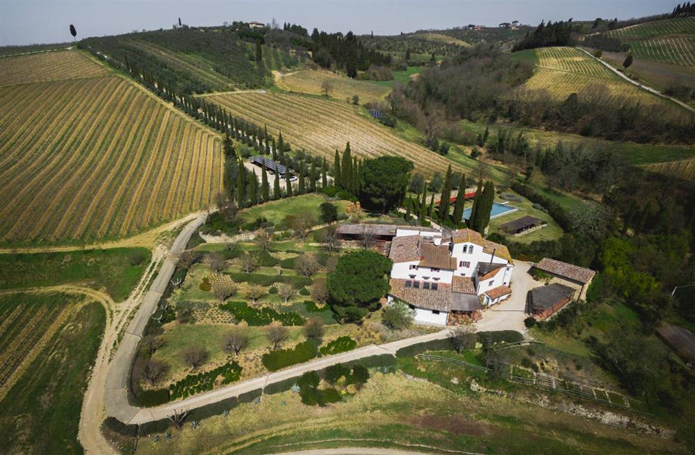 Villa Larix (photo 2) at Villa Larix in Chianti & Arezzo, Italy