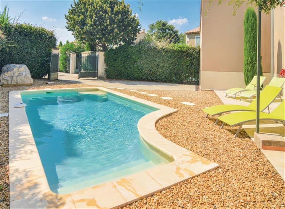 Swimming pool at Villa Lavende in Saint-Rémy-de-Provence, Provence, France