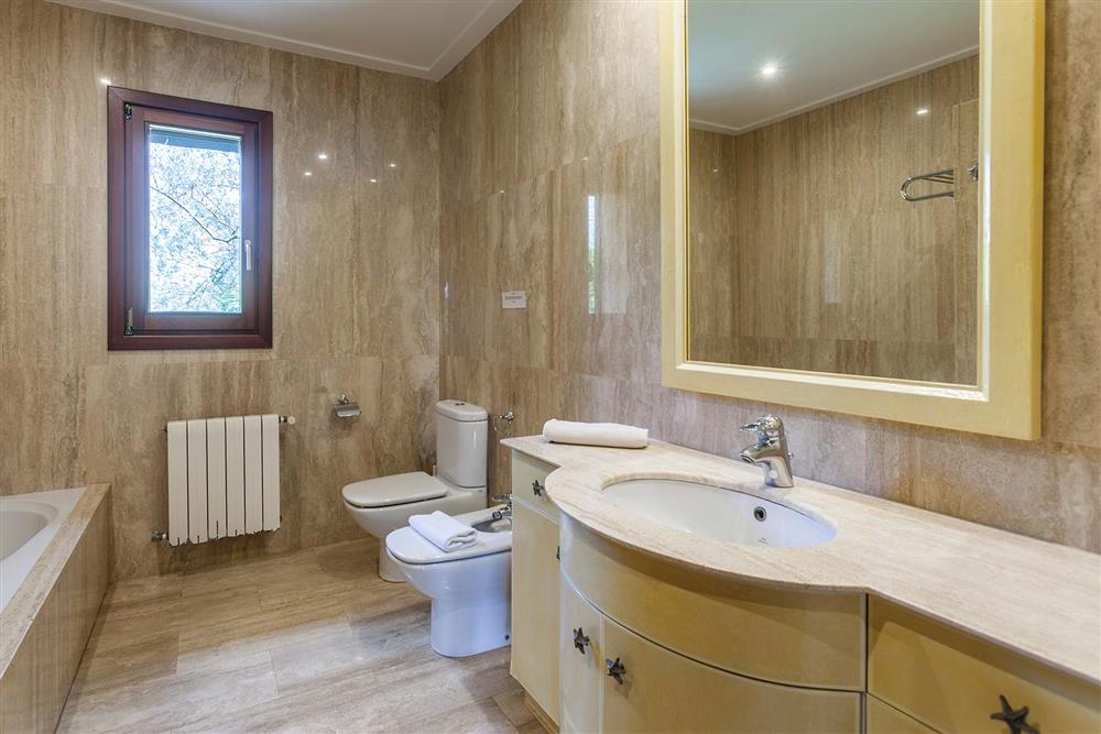 Bathroom (photo 6) at Villa Les Oliveres, Puerto Pollensa, Mallorca