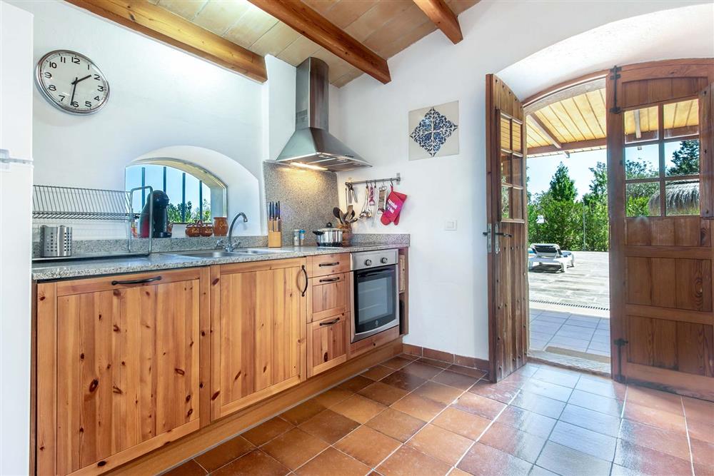 Kitchen at Villa Marina Alto, Pollensa, Mallorca