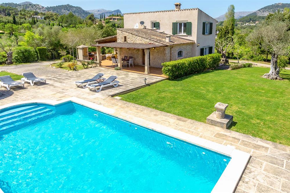 Villa with pool, garden, covered terrace at Villa Marina Alto, Pollensa, Mallorca