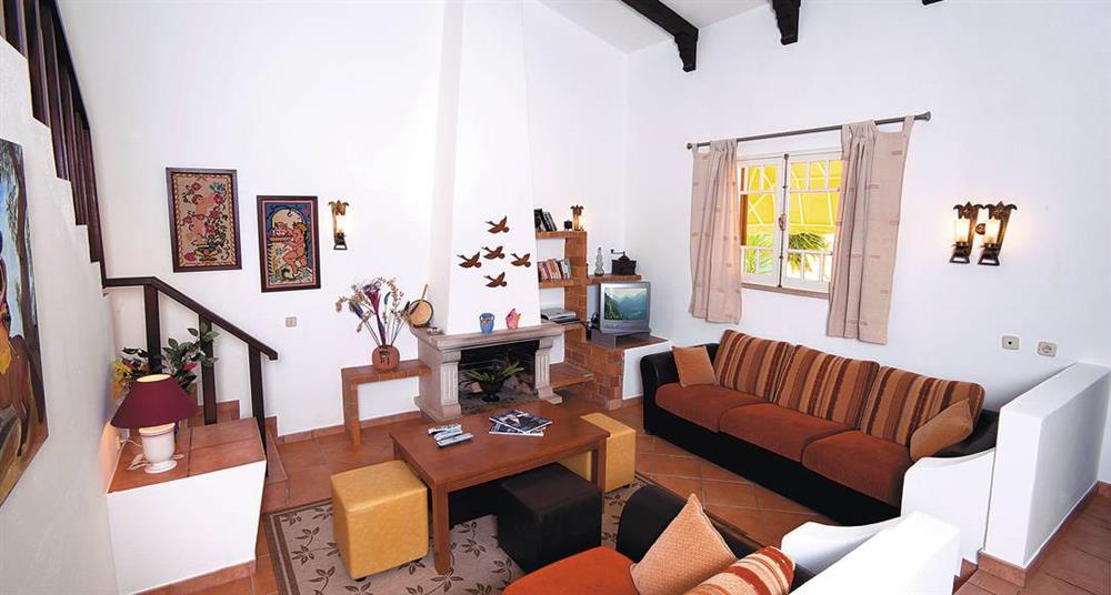 Living room at Villa Monte Serafina, Guia, Algarve