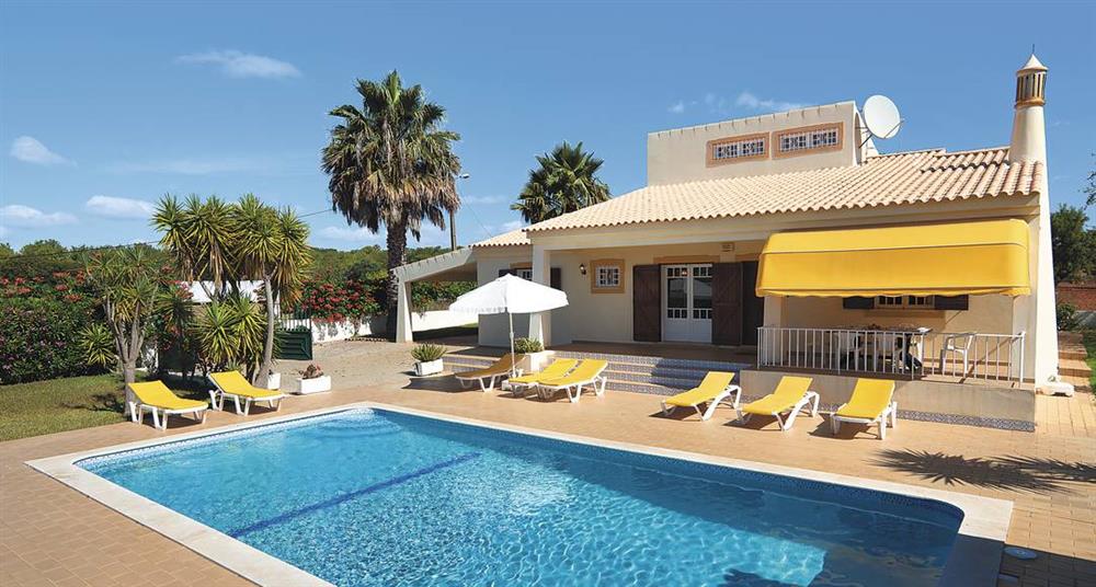 Swimming pool at Villa Monte Serafina, Guia, Algarve