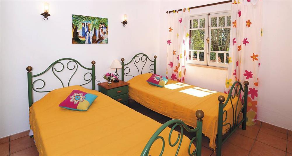 Twin bedroom at Villa Monte Serafina, Guia, Algarve