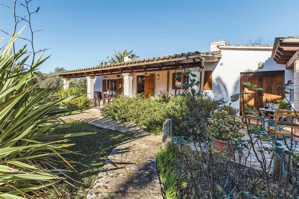 Villa exterior, garden at Villa Moreno, Pollensa, Mallorca