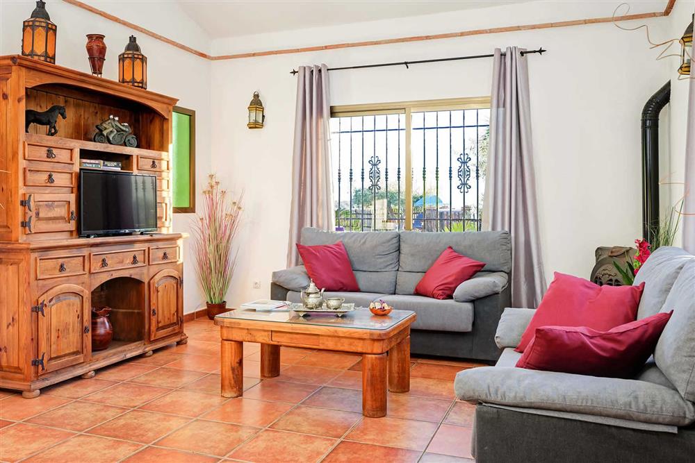 Lounge at Villa Paraiso, Frigiliana, Andalucia