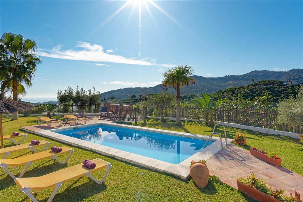 Pool, view (photo 2) at Villa Paraiso, Frigiliana, Andalucia