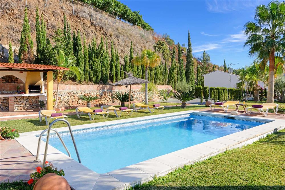 Pool at Villa Paraiso, Frigiliana, Andalucia