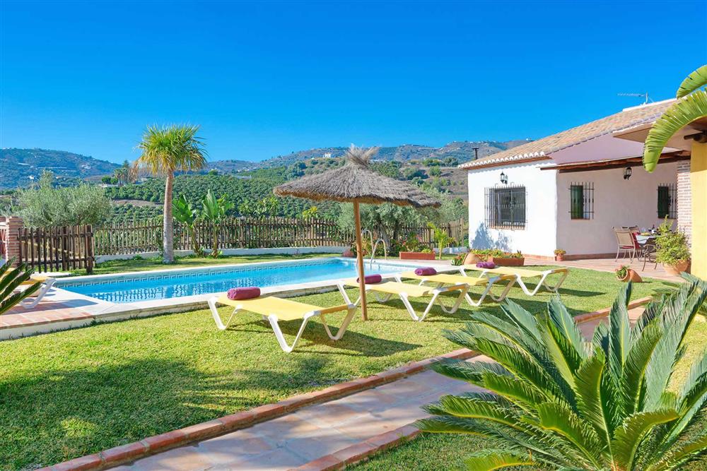 Villa with pool, view at Villa Paraiso, Frigiliana, Andalucia
