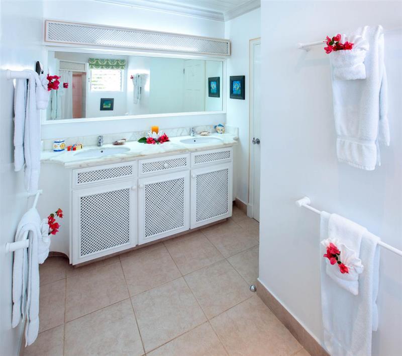 Bathroom at Villa Platinum Coast, Barbados, Caribbean