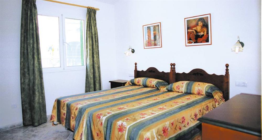Double bedroom at Villa Raquel, Calan Forcat, Menorca