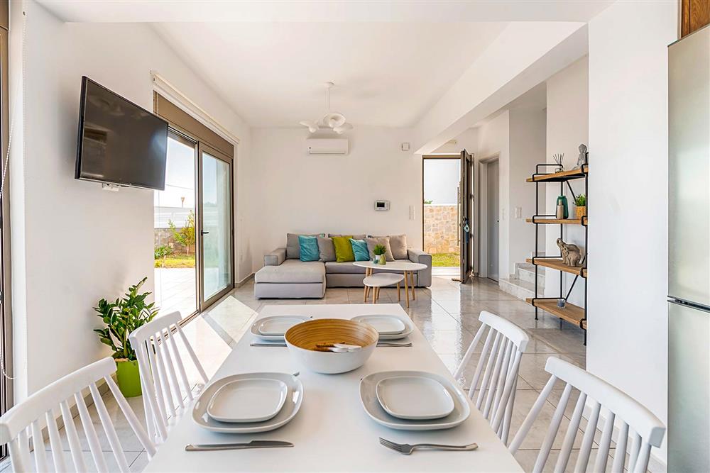 Dining room at Villa Sea La Vie, Kiotari, Rhodes