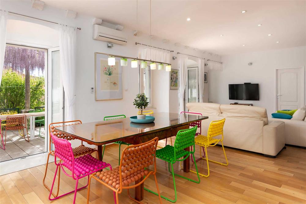 Dining room, lounge, open plan at Villa Seaside Fortress View, Dubrovnik, Dubrovnik Region