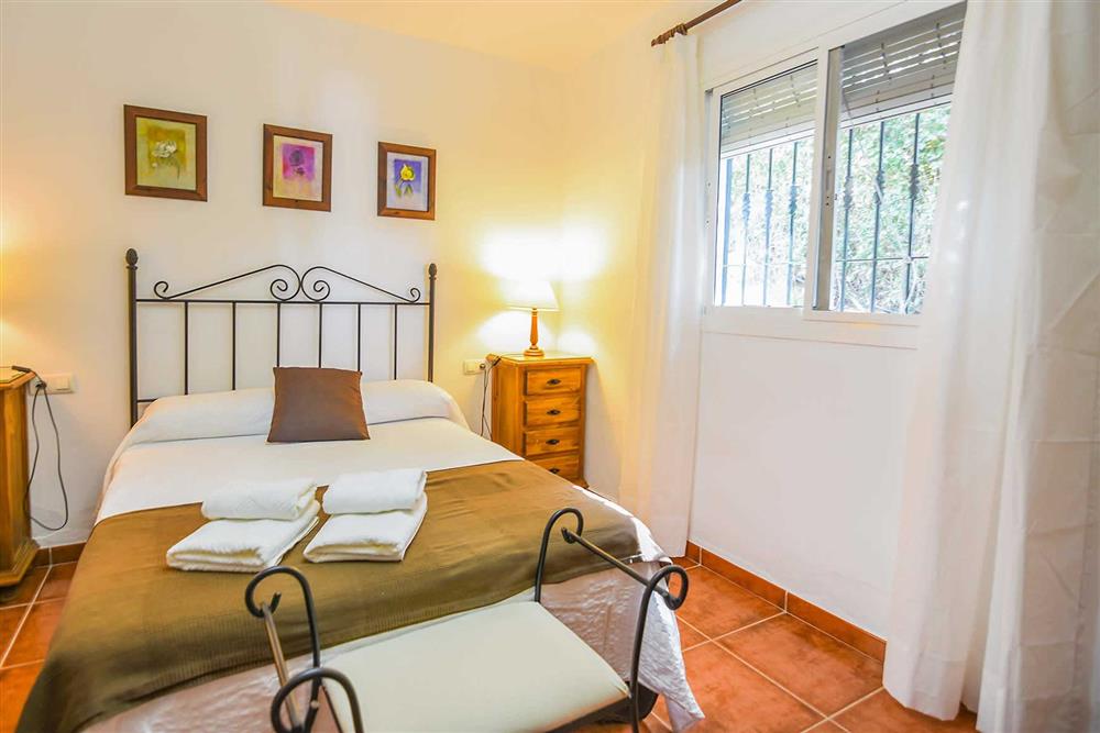 Double bedroom at Villa Serymar, Nerja, Andalucia