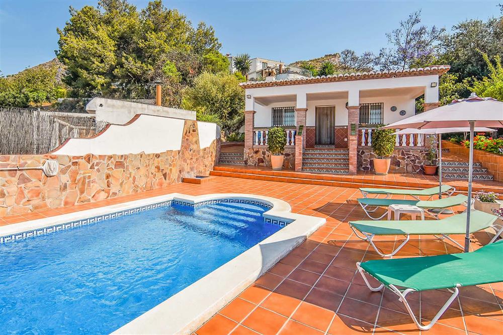 Villa exterior, pool, villa with pool at Villa Serymar, Nerja, Andalucia
