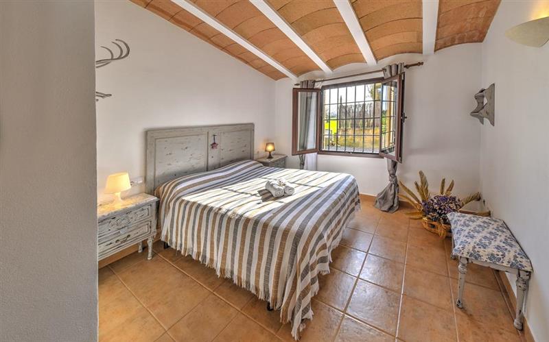 Double bedroom at Villa Ses Covetes, Cala dOr, Spain
