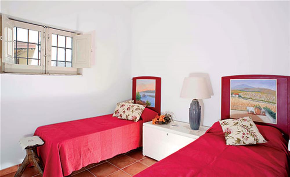 Twin bedroom at Villa Spiga, Rosolini Sicily, Italy