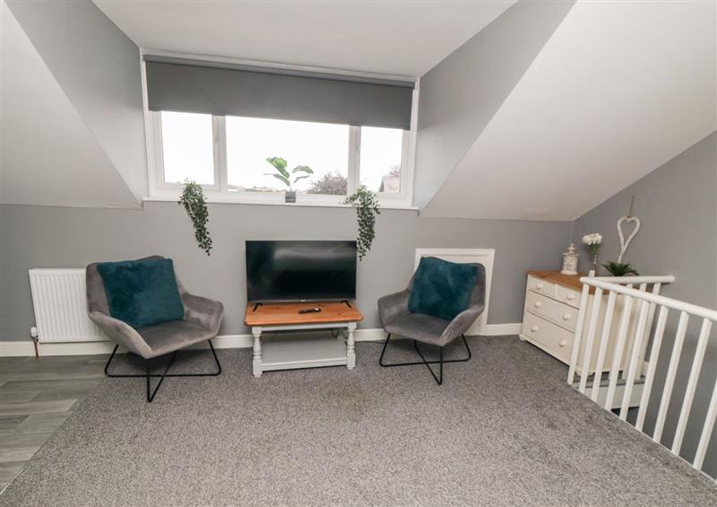 The living area at Villa Suite 8, Scarborough